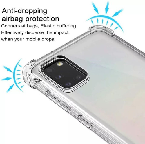 Imagen 4 de 9 de Carcasa Para Huawei P30 Pro Transparente Antigolpe