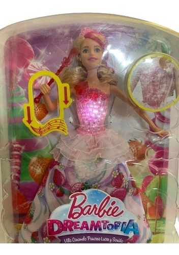 Barbie Dreamtopia Villa Caramelo Princesa Luces Y Sonido 4se (Usado)