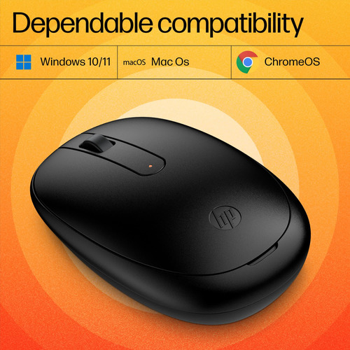 Mouse Hp 240 Bluetooth 5.1 Sem Fio 1600 Dpi 3v0g9aa