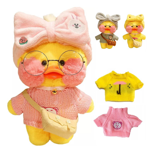 Patito De Peluche Con Complementos De Vestirhermosa Vid +5