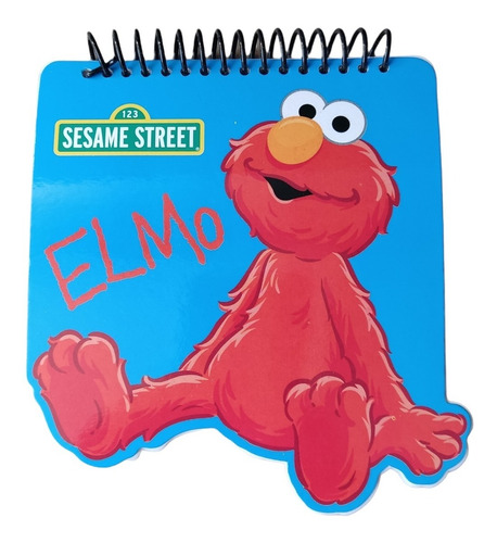 Libreta Infantil Plaza Sesamo Personaje Elmo 60 Hojas