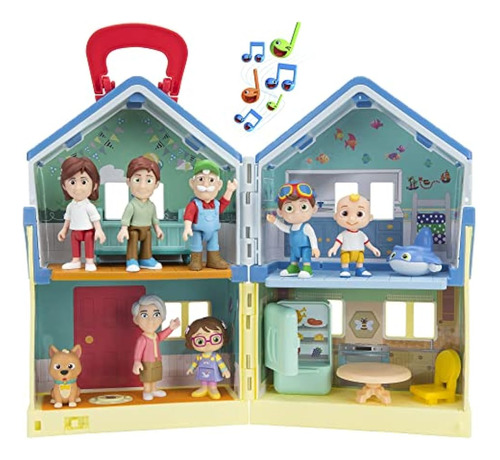 Cocomelon Deluxe Family House Play Juego Con Música Y Sonido