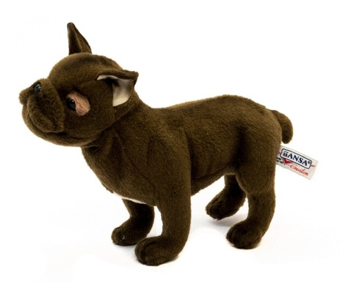 Imagem 1 de 2 de Cachorro Buldogue Francês De Pelúcia Com 22 Cm Ha-6594