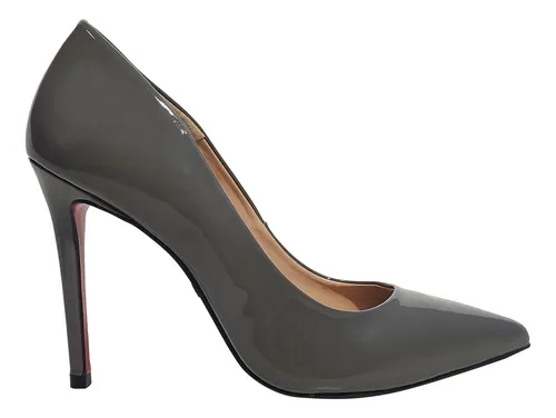 Scarpin sola sales vermelha louboutin
