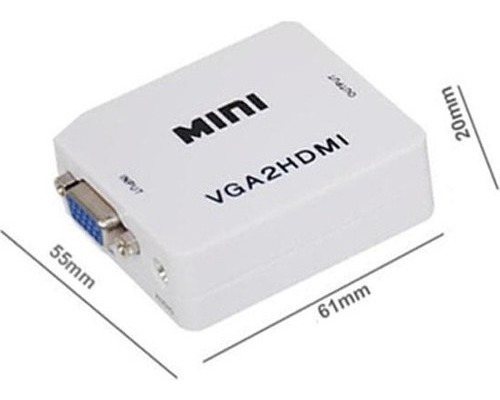 Convertidor Adaptador De Vga A Hdmi