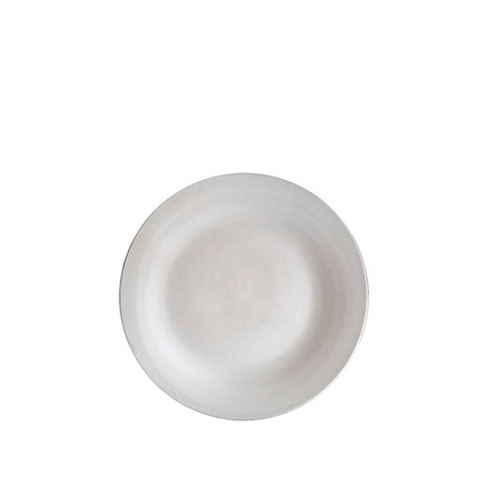 Plato Llano 23 Cm. Porcelana Blanca.