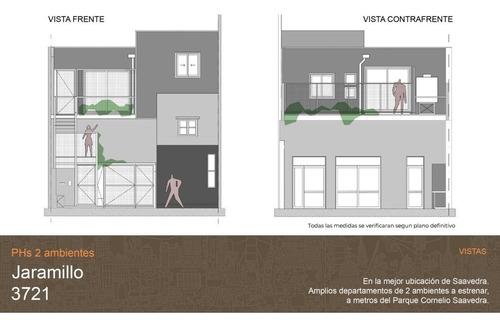 Ph En Saavedra Venta Frente Balcon