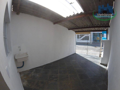 Imagem 9 de 11 de Casa Com 1 Dormitório Para Alugar, 40 M² - Parque Santos Dumont - Guarulhos/sp - Ca0102