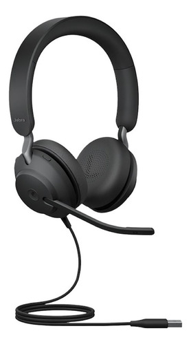 Auriculares Con Cable Jabra Evolve2 40 Ms Duo Usb-a Se