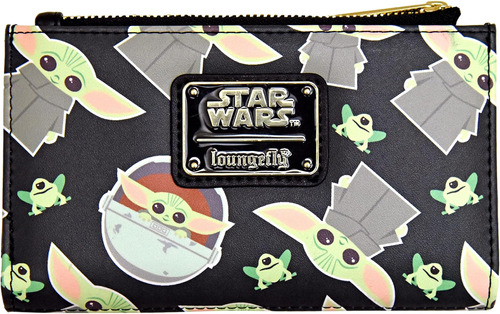 Loungefly Star Wars The Mandalorian Baby Yoda Cartera De Pie