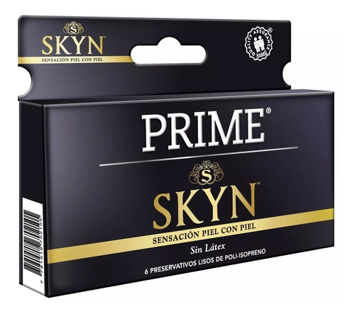 Preservativos Prime Skyn X6 Unidades Sin Latex Mayor Calor