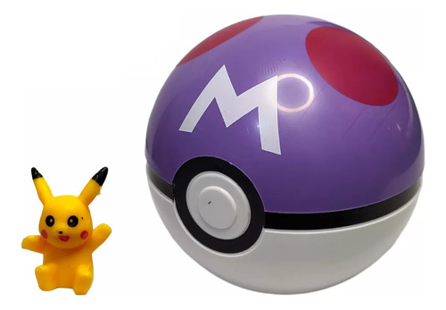 Pokebola Masterball Pokeball + Figura Pokemon Sorpresa