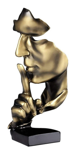 Escultura Abstracta Del Pensador Hogar Estudio Decorativos