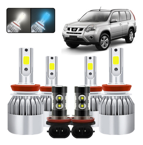 Kit De Focos Led H9 H11 Para Nissan X-trail 2009