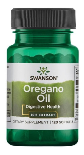 Swanson Aceite De Oregano Apoyo Inmune 120 Softgels (pack 2)