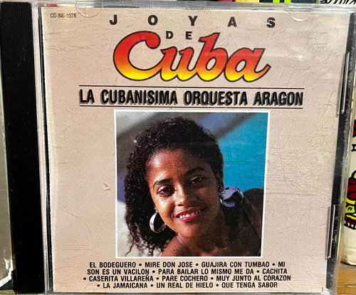 Cd Original Joyas De Cuba La Cubanisima Orquesta Aragón 1993