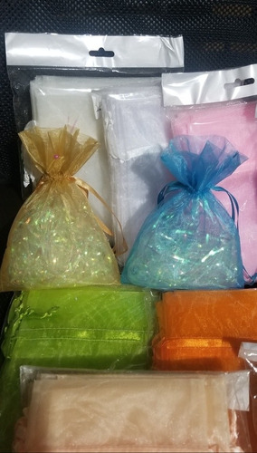Imagen 4 de 10 de Bolsitas De Organza, Tull, Eventos ,recuerdos, Bisuteria