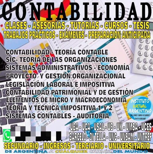 Imagen 2 de 5 de Profesor D Contabilidad Sic Teoría Contable Impuestos Costos