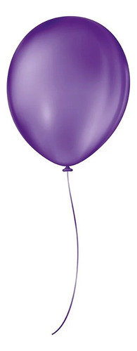 Balão De Festa Liso - 11 28cm - Roxo Uva - 50 Unidades