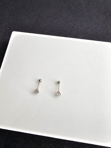 Aretes De Plata Ley 925 Mex .63