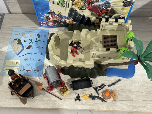 Playmobil Set 4007 Fuerte Pirata Corsarios (Usado)