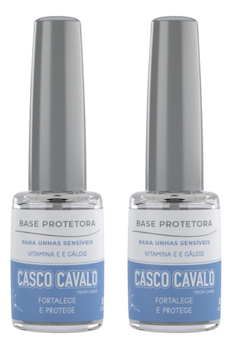 Casco De Cavalo Trop Care Protetora 8ml - Kit C/ 2un