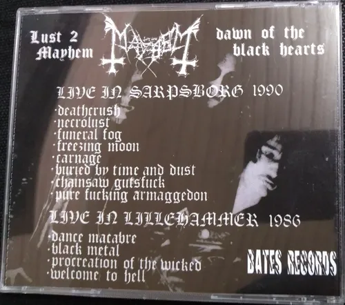 Cd Mayhem - Dawn Of The Black Hearts (bootleg Novo) | MercadoLivre