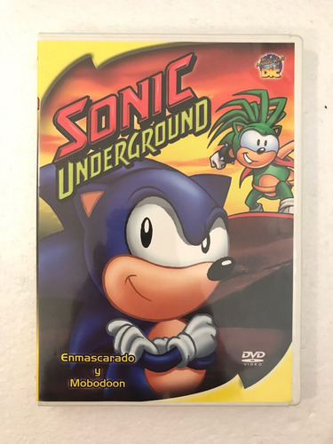 Dvd Sonic Underground Sonic The Hedgehog Enmascarado Mobodon (Usado)