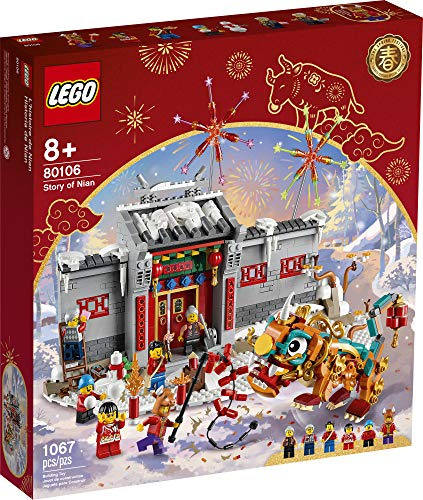Kit De Construcción Lego Story Of Nian 80106, Coleccionable