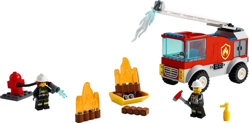 Lego City 60280 Camión De Bomberos Con Escalera