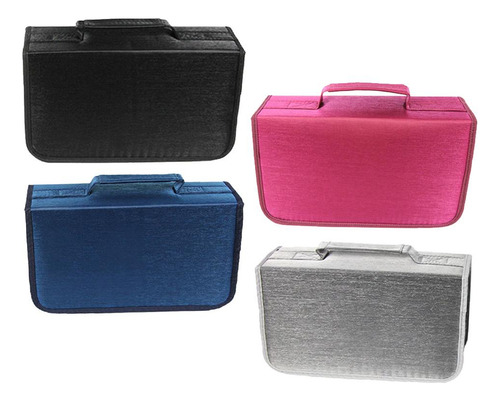 4pcs Estuche De Cd Estuche De Almacenamiento De Dvd: Estuche