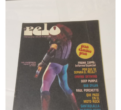 Revista Pelo 69 Tapa Ian Anderson