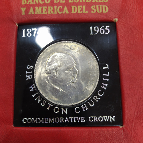 Corona Churchill 1965 Banco De Londres Y América Del Sud
