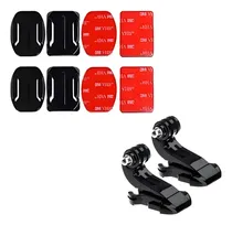 Comprar Kit Acessórios Gopro Suportes Adesivos Curvos Retos E Jhook