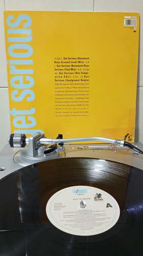 Cut 'n' Move - Get Serious Lp Vinil Single