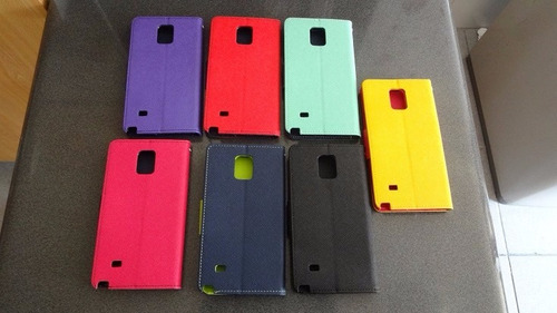 Funda Carcasa Premium Tipo Billetera Samsung Note 4