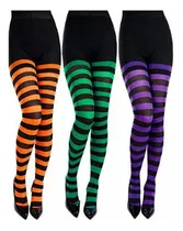 Comprar Pantimedia Media Rayada Disfraz Hallowen Lolita Kaiwa Limon 
