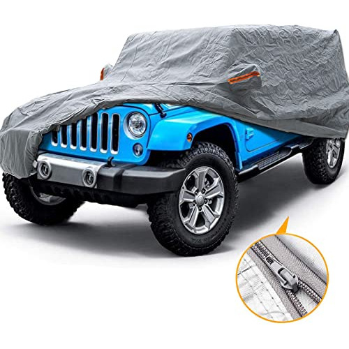 Funda De Coche Big Ant Para Wrangler Cj, Yj, Tj Y Jk De 4 Pu