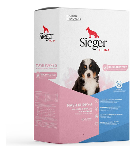 Alimento Sieger Mash Puppy´s Cachorros Papilla Perrito 1,5kg