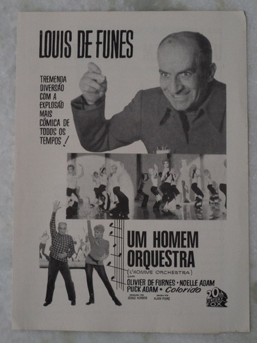 Poster Um Homem Orquestra - Leia Descrição