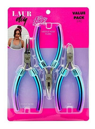 Laurdiy 37600088 3 Piezas Arco Iris Starter Pack Herramienta