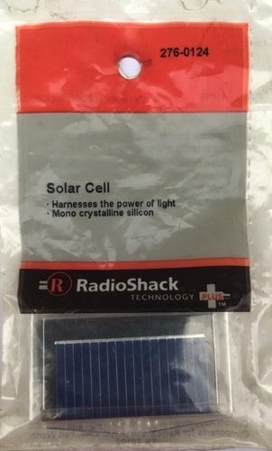 Silicon Solar Cell Celda Fotovoltaica Panel 2x4cm 0.5v 0.27a