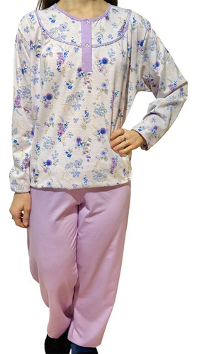 Pijamas Algodon Mujer Talles 4 Al 8