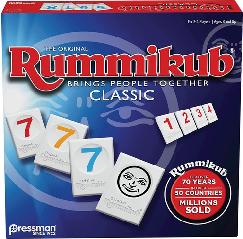 Rummikub Juego De Tejas He Original Rummy Tile Game