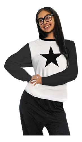 Pijama Estrella Stars Nena Teens Moda Tendencia Cute Kawaii