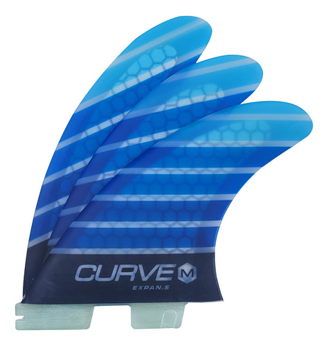 Quilha Expans Honeycomb Curve Fcs 2 Medium + Chave