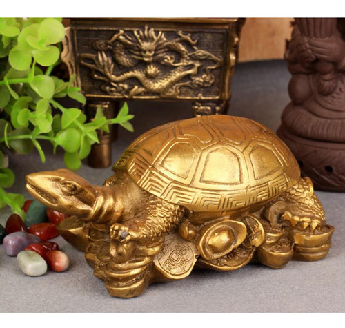 Decoración De Monedas De Dinero Importado De China, Tortuga