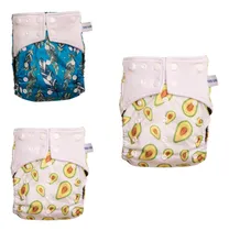 Comprar Set 3 Pañales Reutilizables Y Ecológicos Con Bambú Y Dry Fit