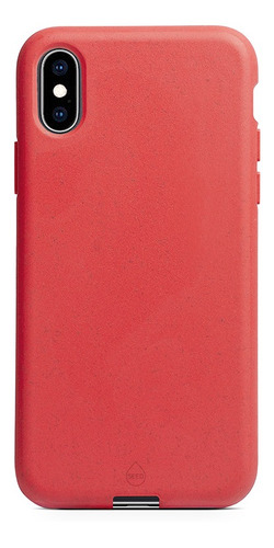 Capa Celular Customic iPhone X Xs Seed Eco Case Capinha Bio Cor Vermelho