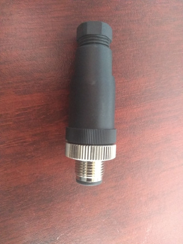 Conector M12 Macho 5 Pines Recto